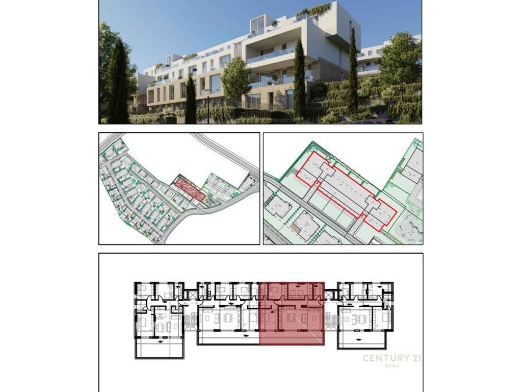 Shitet Apartament 3+1 ne Rezidencen Blin, Farke!