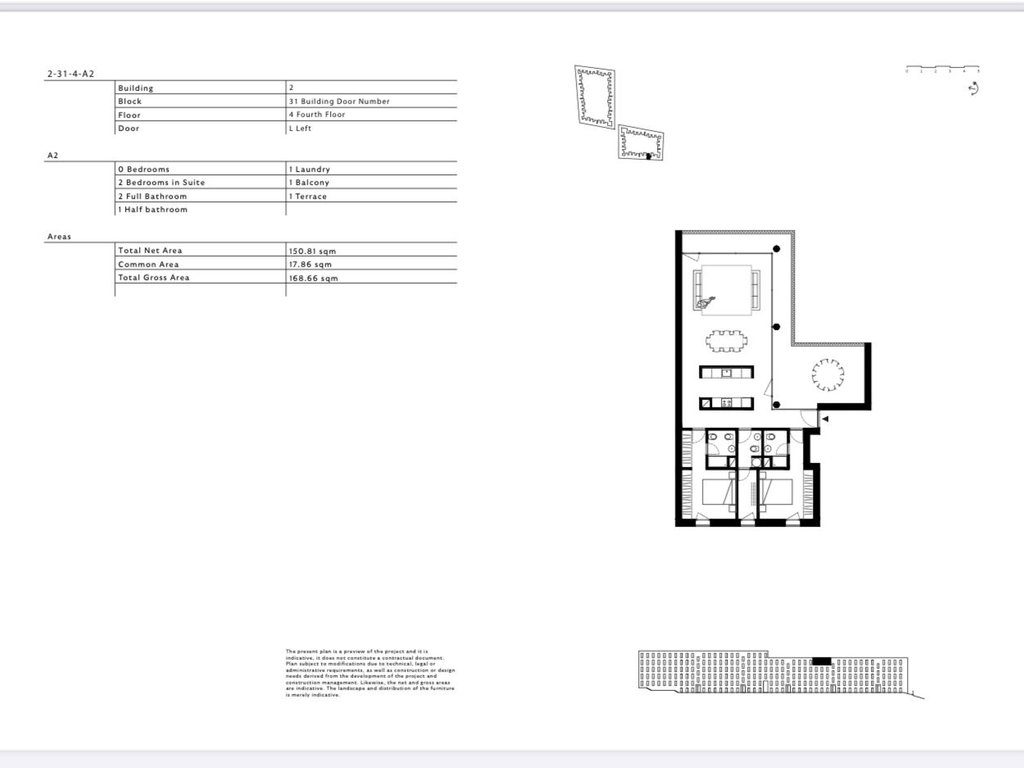 By Long Hill Residence, Shitet Apartament 2+1+3 me Verande