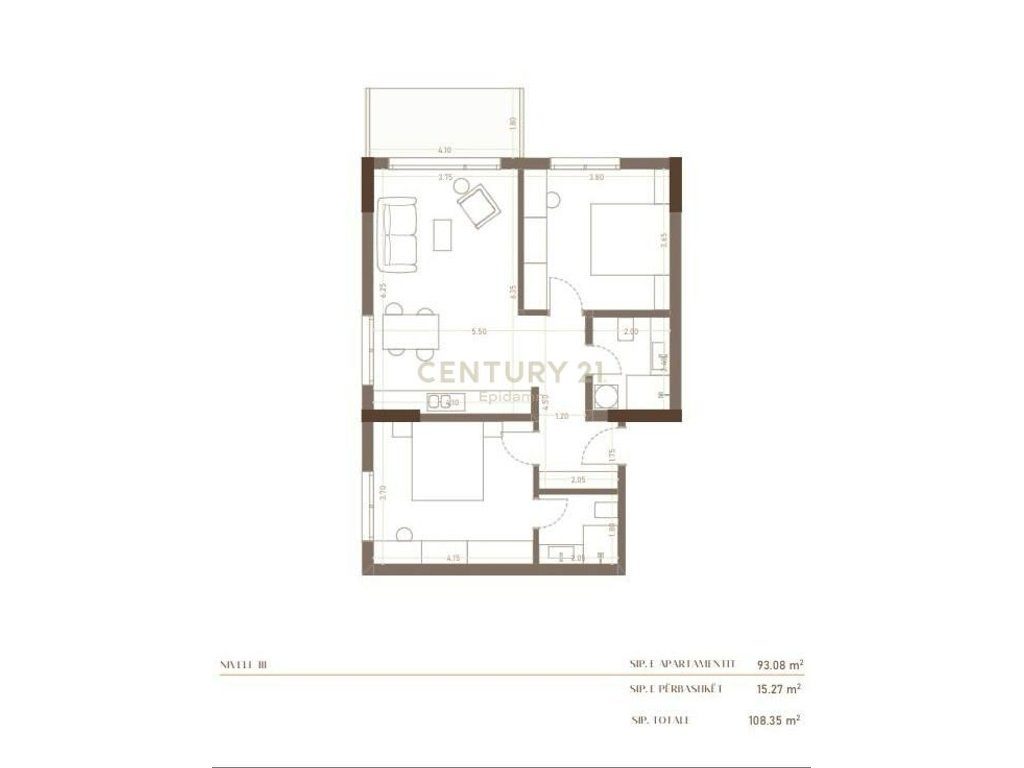 Apartament 2+1+2 për Shitje tek residenca ''HERA ''! 
Mundesi pagese me keste !