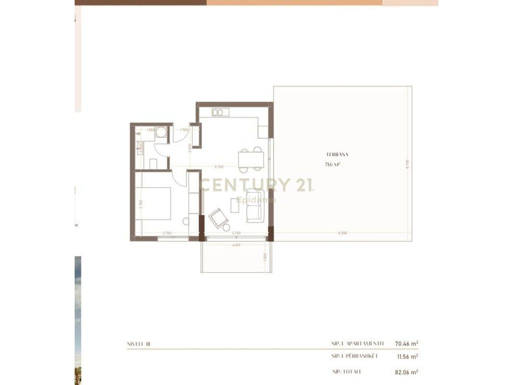 Apartament 1+1+ për Shitje tek residenca ''HERA ''! 
Mundesi pagese me keste !