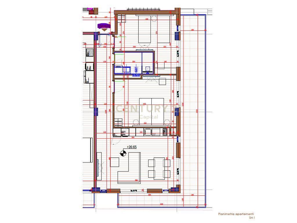 Shesim apartament 2+1 ne Sarande!