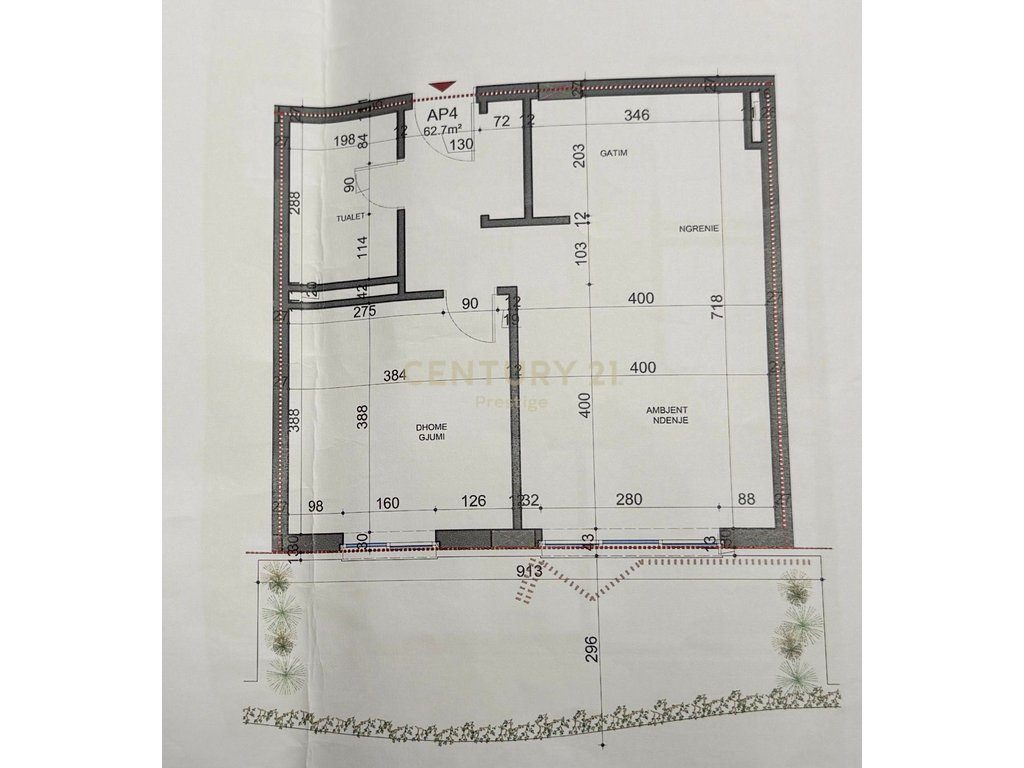 APARTAMENT 1+1 ME QIRA "LAKE DIAMOND RESIDENCE", LIQENI I THATE-TIRANE!