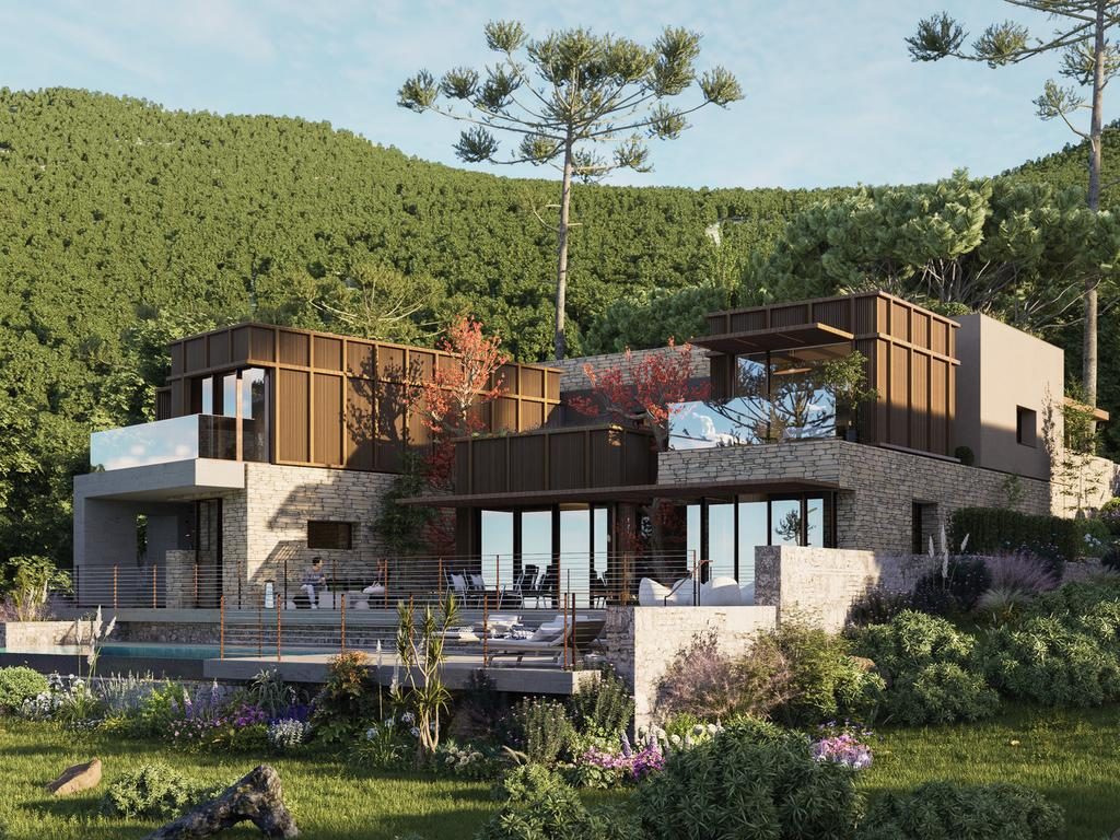 Super Vile individuale ne Green Coast Hill!