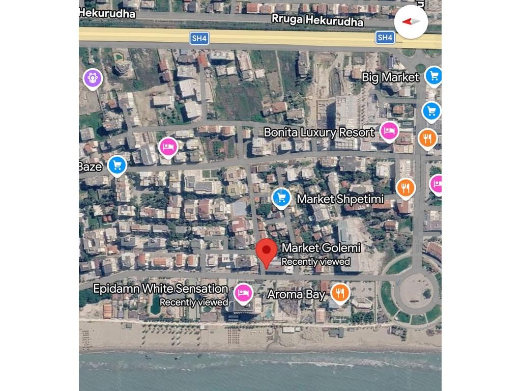 Shitet Apartament 1+1 në Kompleksin Alb Adriatik, Golem!!