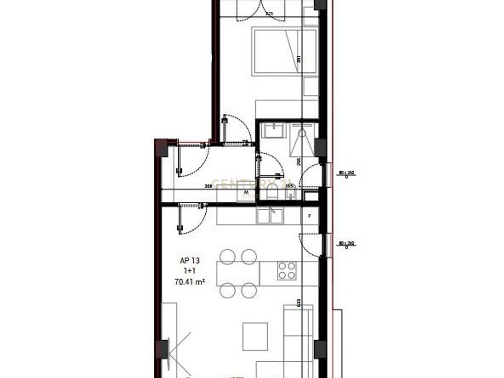 Apartament 1+1 në SunPalasë – Palasë, Riviera Shqiptare
