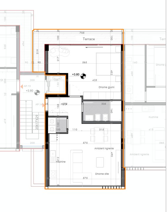 SHITET APARTAMENT 1+1, GOLDEN HILLS RESIDENCE