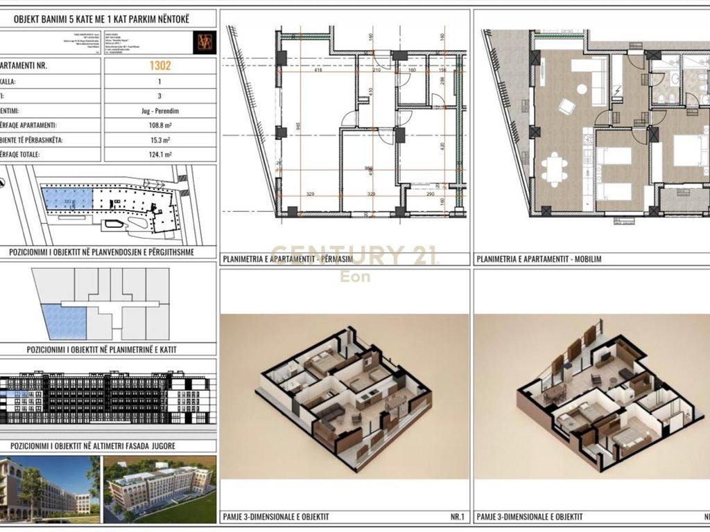 SHITET 2+1 NЁ KOMPLEKSIN GRAND MARINA RESIDENCE ME PISHINЁ TEK MALI I ROBIT !