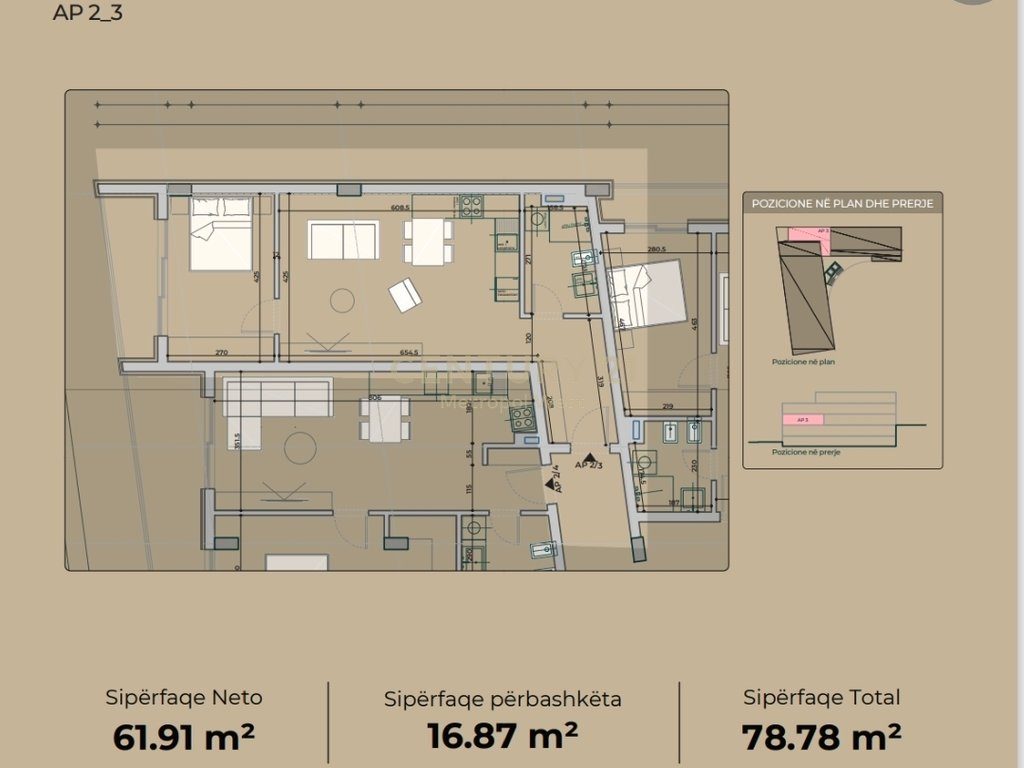 Garsioniere  për shitje në SeeHëna Residence- Mjull Bathore!