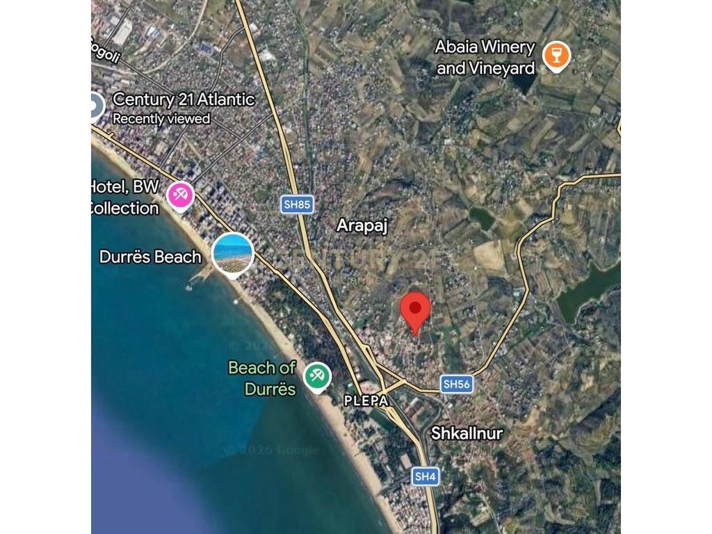 Shitet tokë 800 m² në Plepa / Shkallnur (500 m² arë + 300 m² truall)