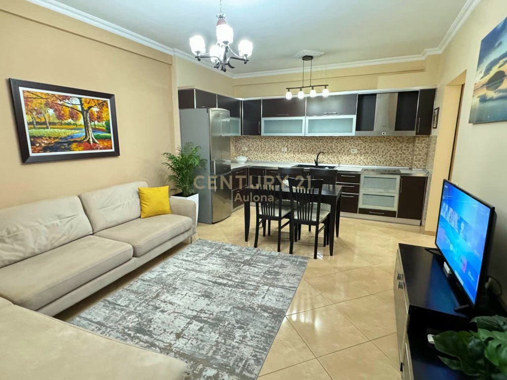 Apartament 1+1 me Qira në Vlorë, i Mobiluar, Rruga e Cipajve