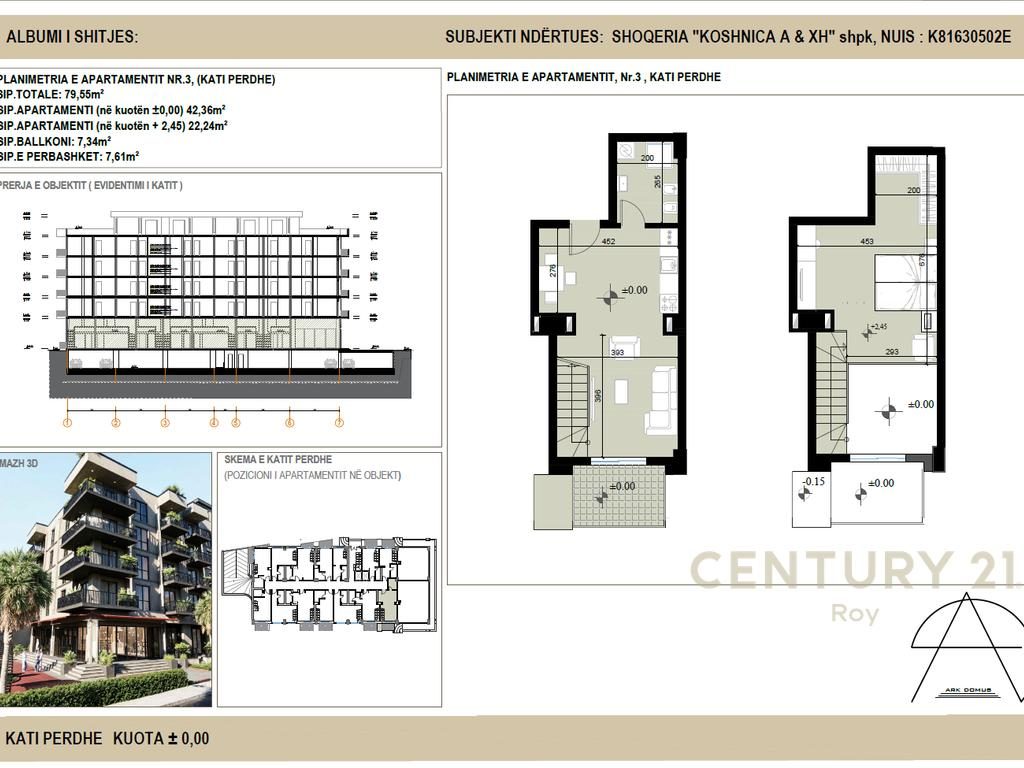 "ROADSIDE" RESIDENCE NE GOLEM, FILLUAN REZERVIMET NE RESIDENCEN ME TE RE, MUNDESIA PAGESE ME KESTE !!! - Century 21 Alba...