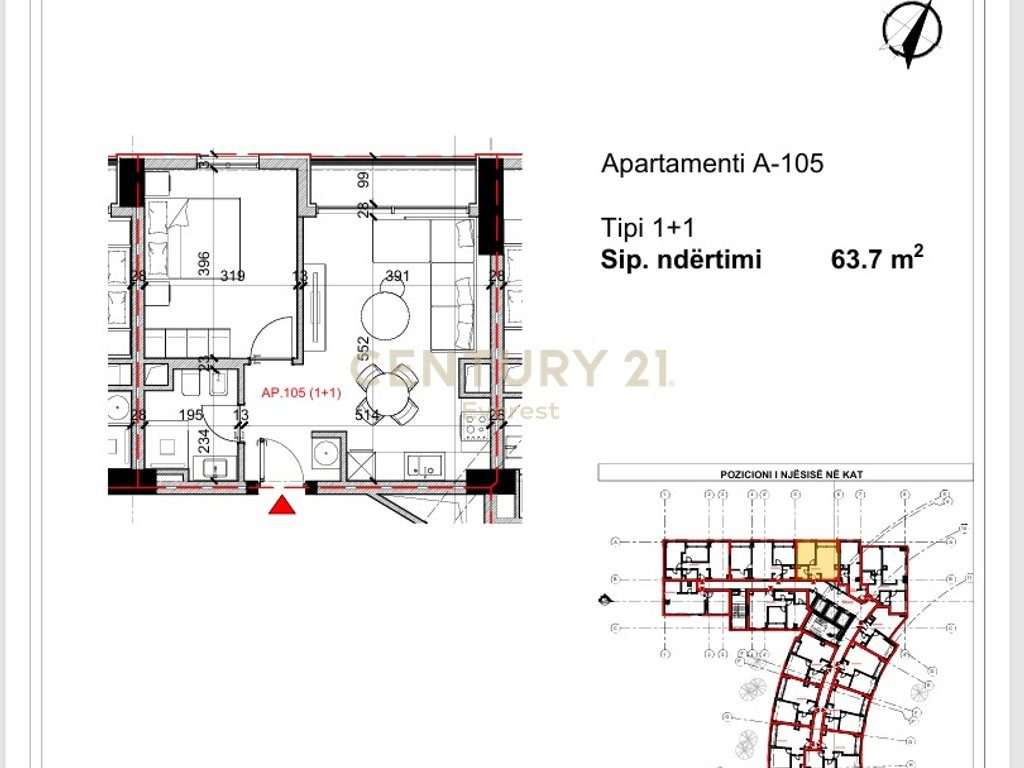 RRUGA BARDHYL – SHESIM APARTAMENT 1+1