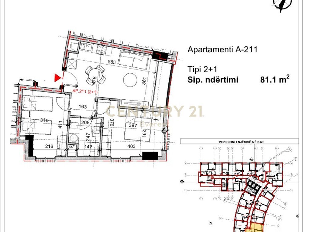 RRUGA BARDHYL  – SHESIM APARTAMENT 2+1