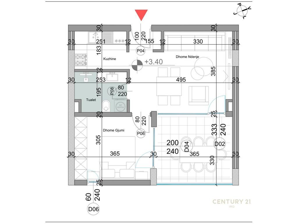 Apartament  ne Rezidencen Turquoise Marina!
