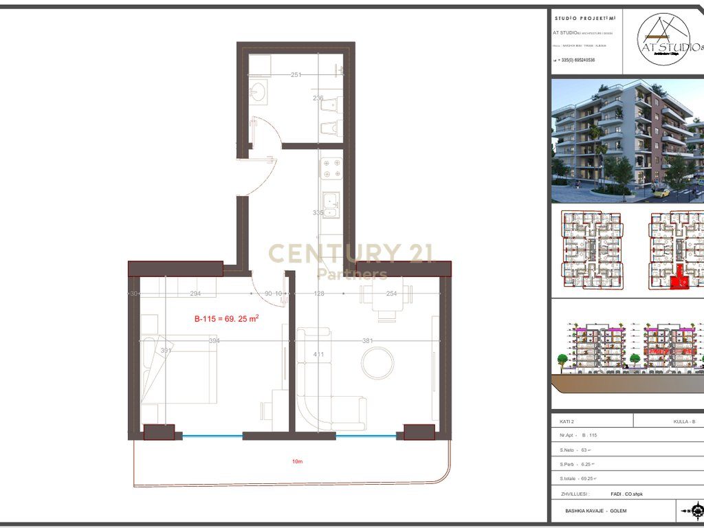 SHITET APARTAMENT 1+1 NË GOLEM – CMIM KLERINGU, PRANË PLAZHIT