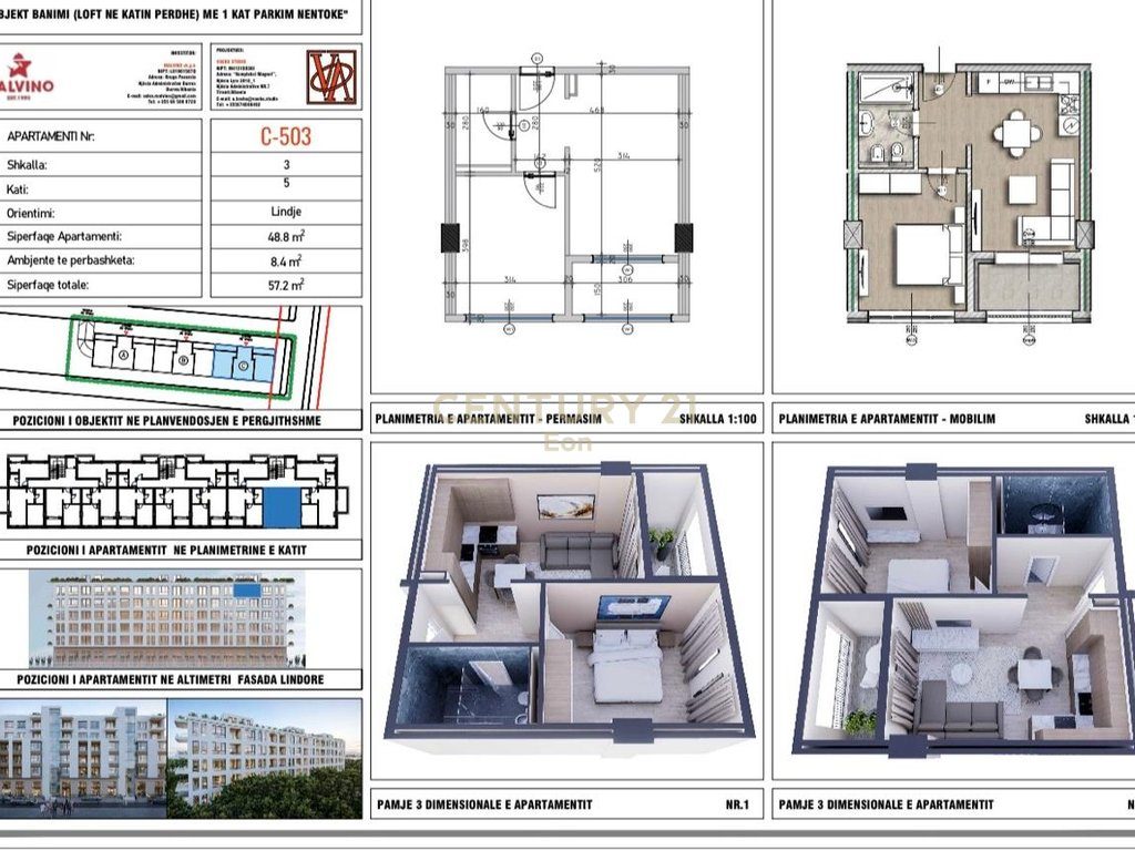 LA MER RESIDENCE NE GOLEM SHITET APARTAMENT 1+1  !