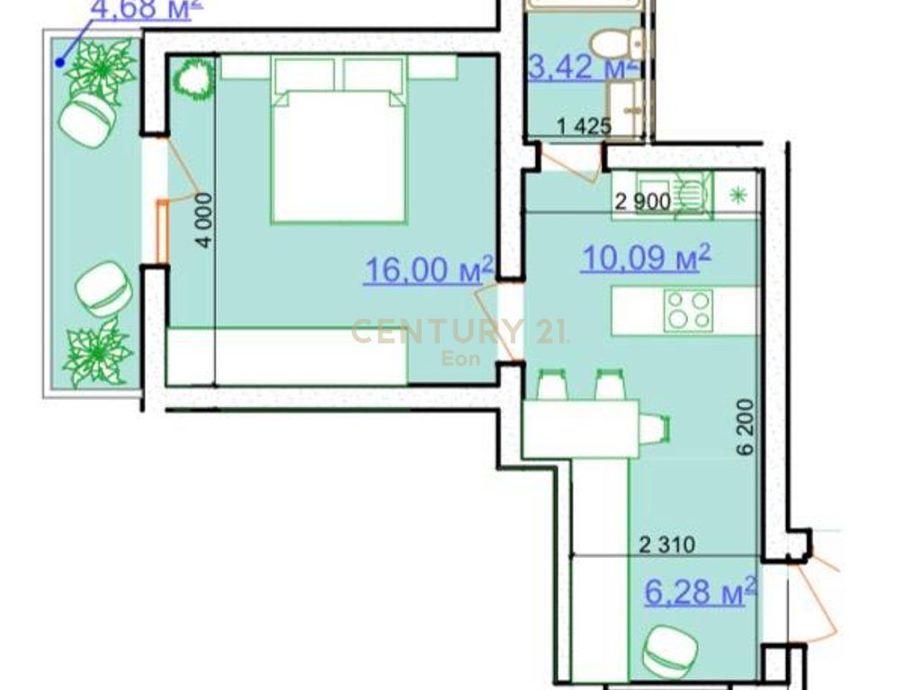 1+1 apartament në shitje në Plepa, Durrës