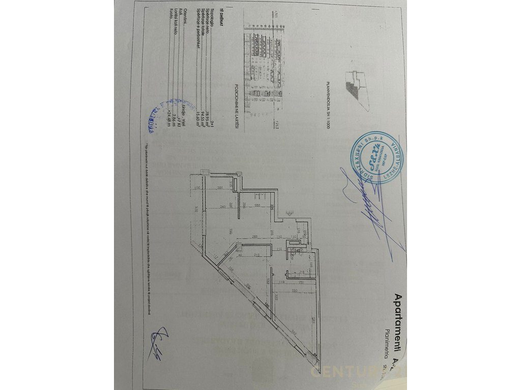 SHESIM APARTAMENT 2+1 NE PASKUQAN,PRANE BULEVARDIT TE RI.