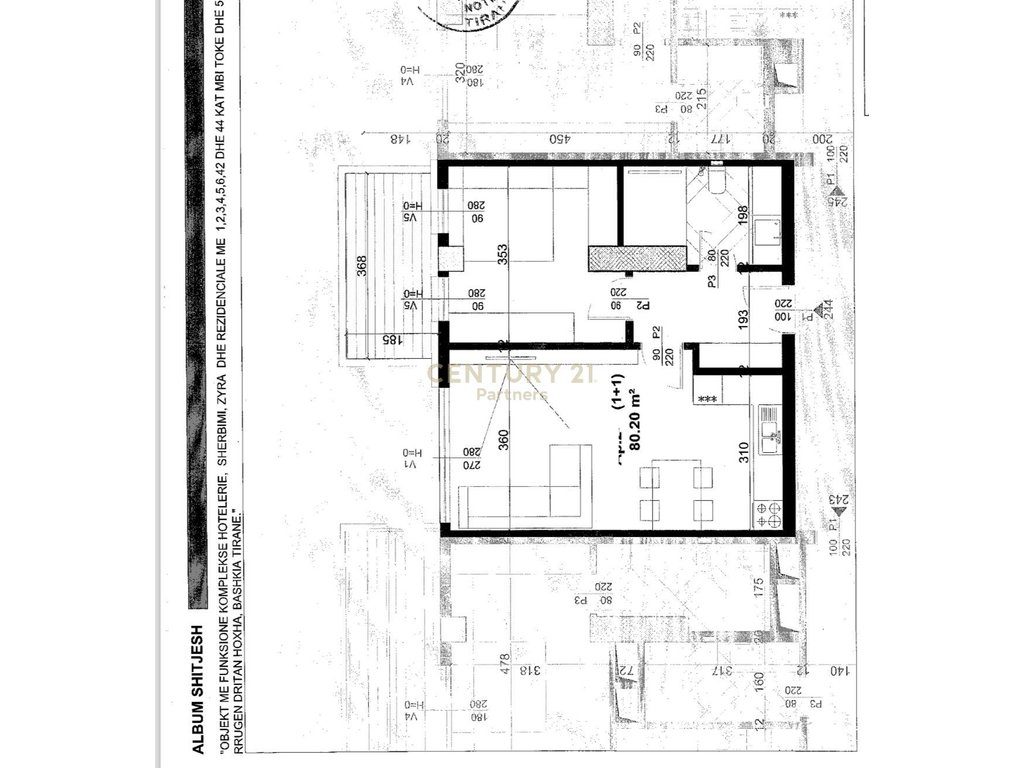 SHESIM APARTAMENT 1+1-KULLA PREMIUM THE 44, Rr "Dritan Hoxha"