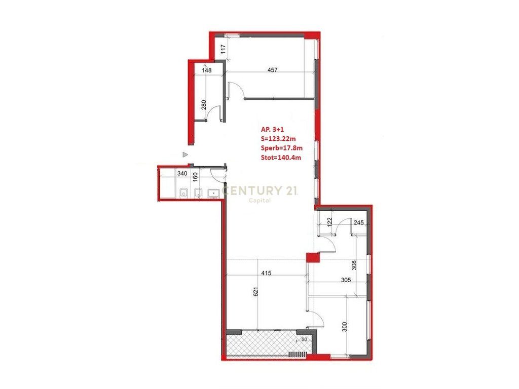 Apartament 3+1 Për Shitje te Burgu i Grave, Ali Demi!