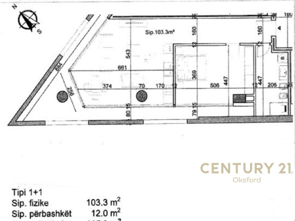 Tek Tirana Tower shesim apartament 1+1, tek Rruga "Xhanfize Keko" ne Xhamllik!