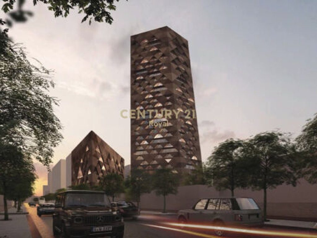 SHITET APARTAMENT 2+1 TEK TIRANA TOWER