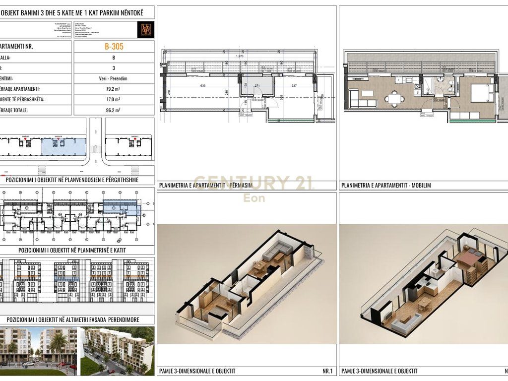 SHESIM APARTAMENT 1+1 KATI 3 TEK "VIZION 2 REZIDENCE" NE GOLEM !