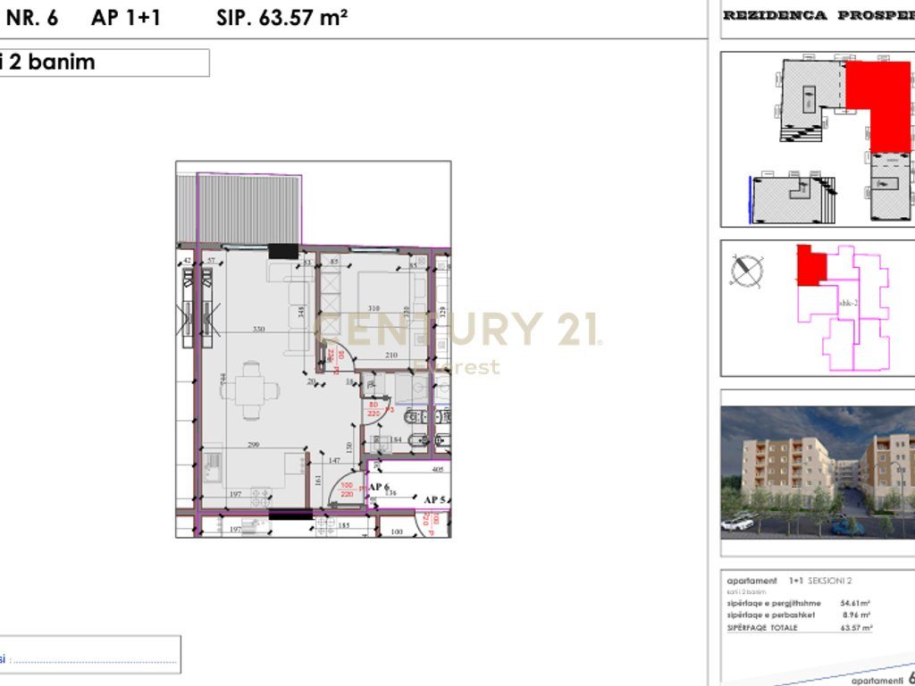 LIQENI I PASKUQANIT, SHESIM APARTAMENT 1+1