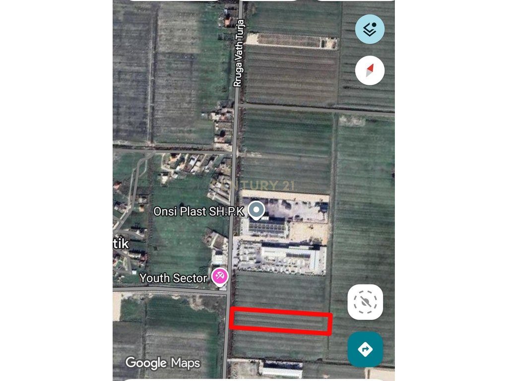 Shitet Tokë në Rrugën Kryesore Vath Truja, Durrës!