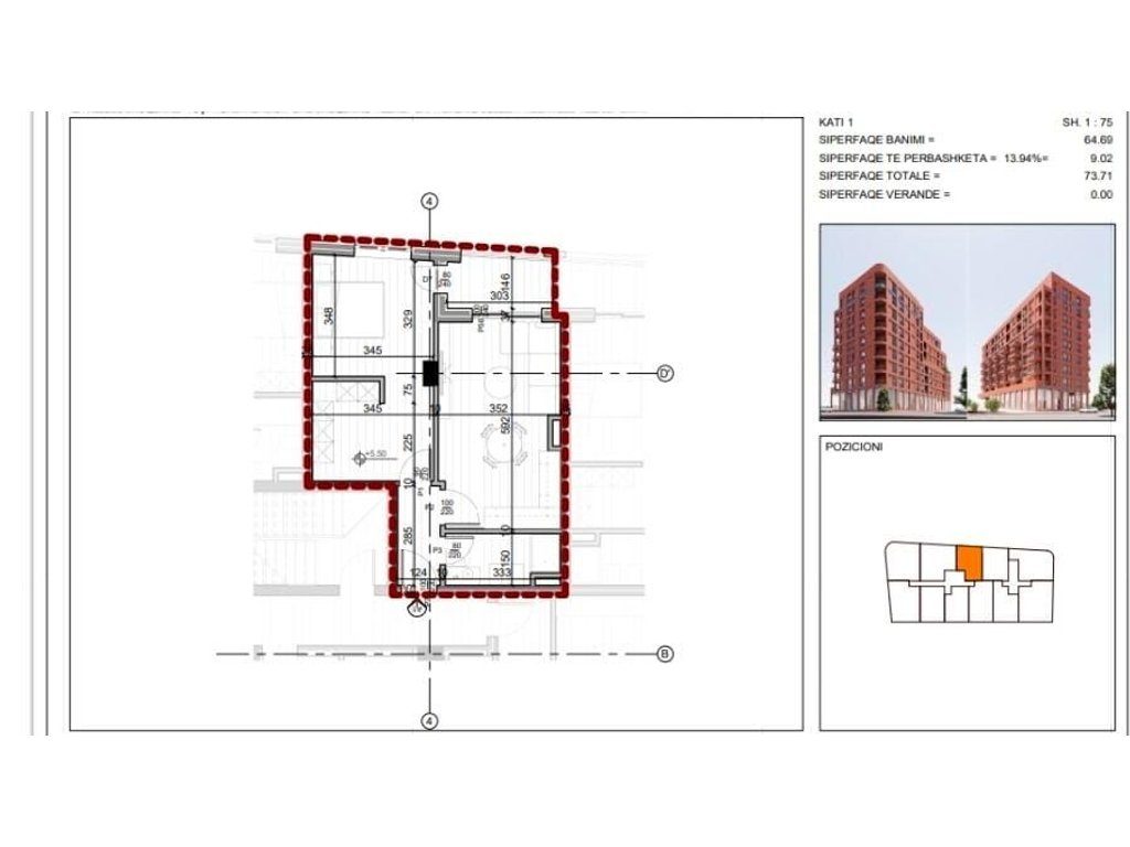 Apartament 1+1 për shitje – Zona e 21 Dhjetorit, pranë Inxhinierisë së Ndërtimit!