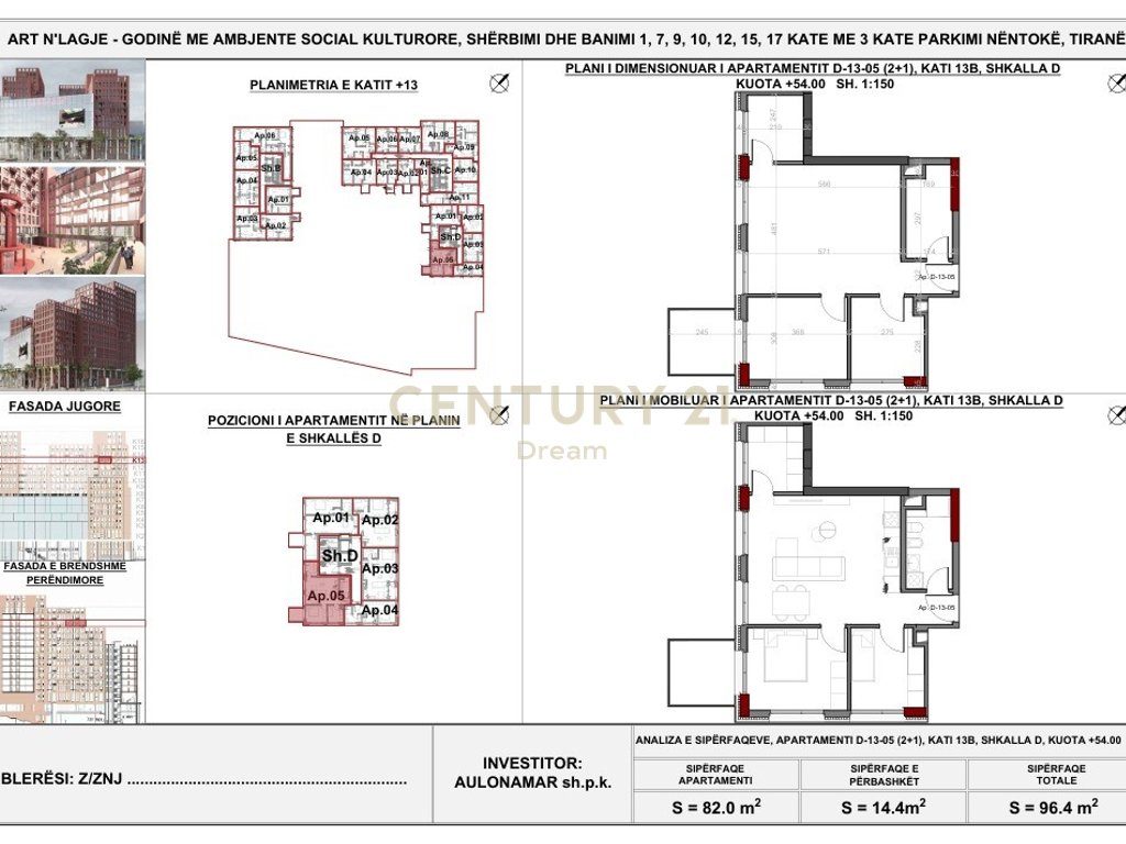 SHITET APARTAMENT 2+1 TEK ART N'LAGJE -ISH VENUE ‼️