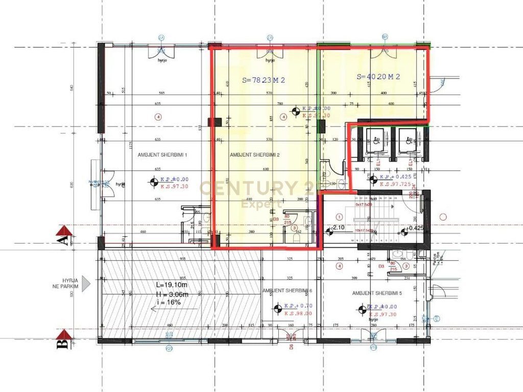 NJESI KOMERCIALE OPENSPACE PER SHITJE NE REZIDENCEN KINOBLOCK, PORCELAN !!