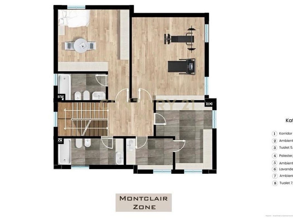 SHITET VILË ELITARE – REZIDENCA MONTCLAIR, MJULL–BATHORE (PRANË TEG) !