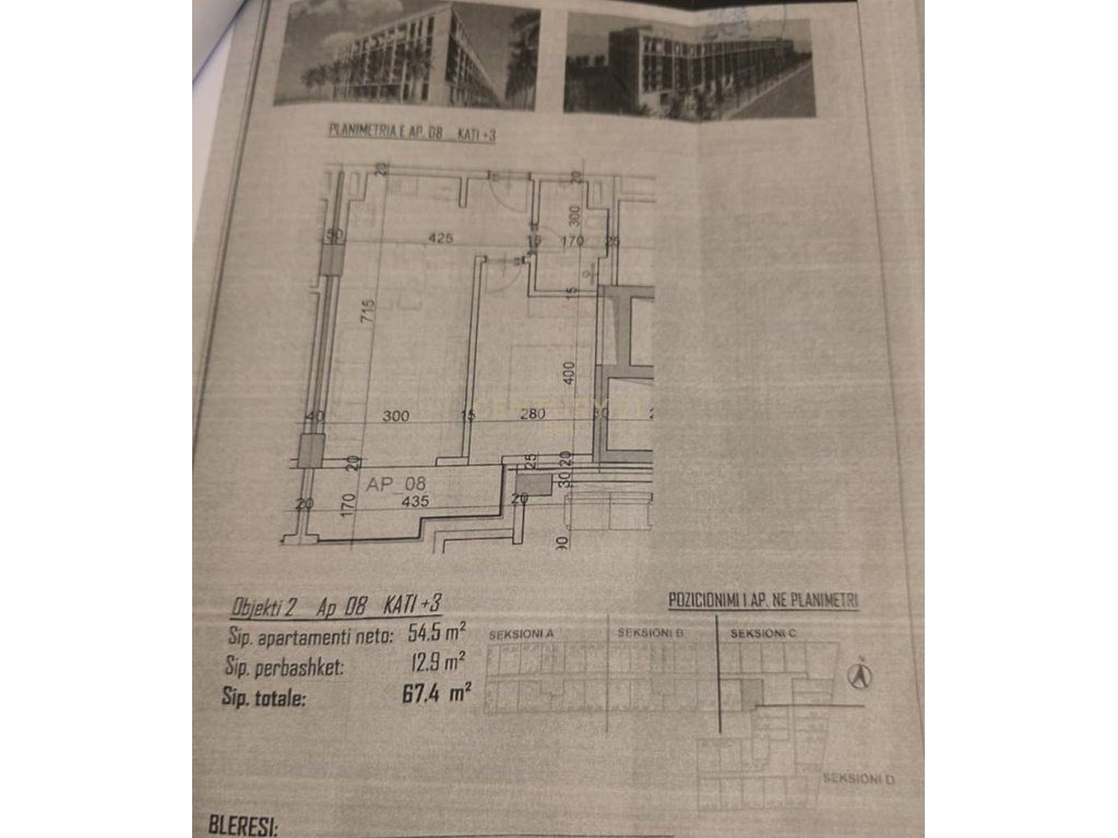 SHESIM APARTAMENT  1+1 TEK KOMPLEKSI VIENA 2!