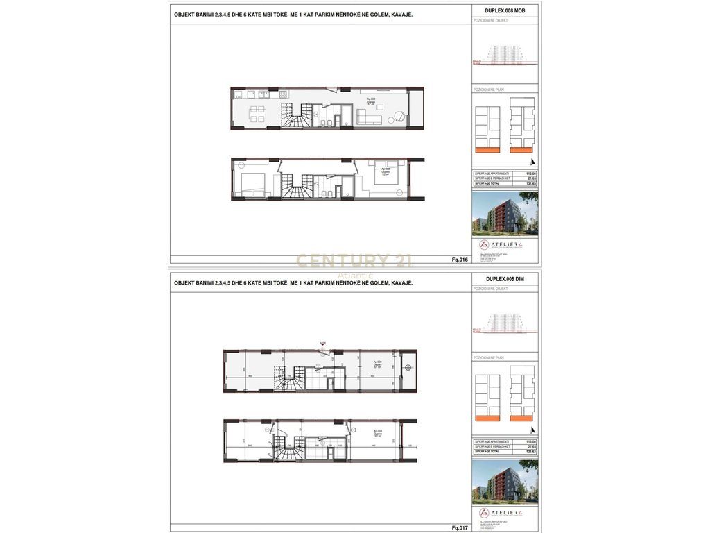 Duplex 2+2 Për Shitje në Golem, Durrës - 111.600€ | 131.63 m²