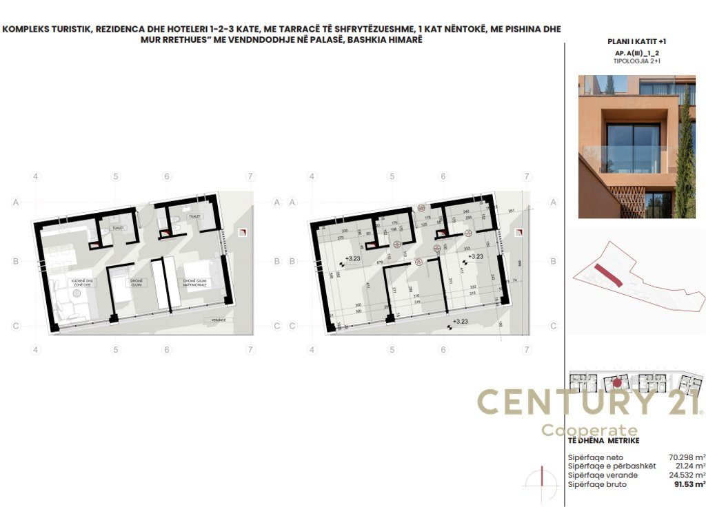 APARTAMENT 2+1 NE SHITJE NE "IONIAN PALASE"  - 324,996€ | 116.1 m²