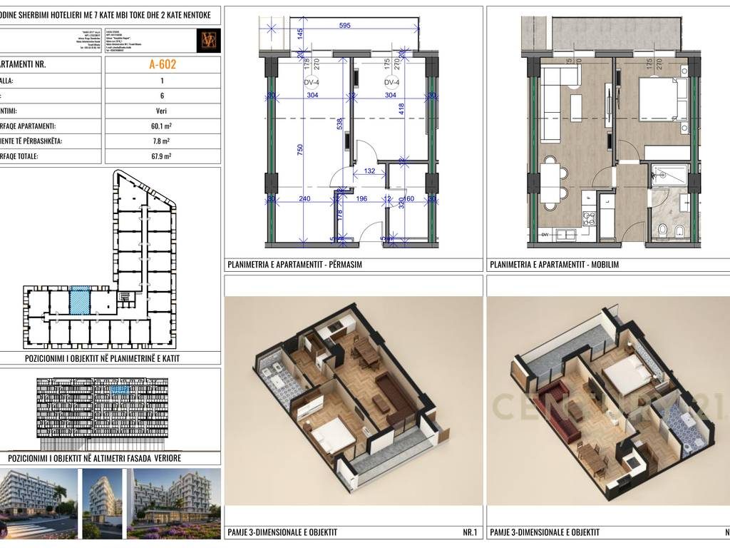 APARTAMENT 1+1 PER SHITJE NE GOLEM! MUNDESI PAGESE ME KESTE!