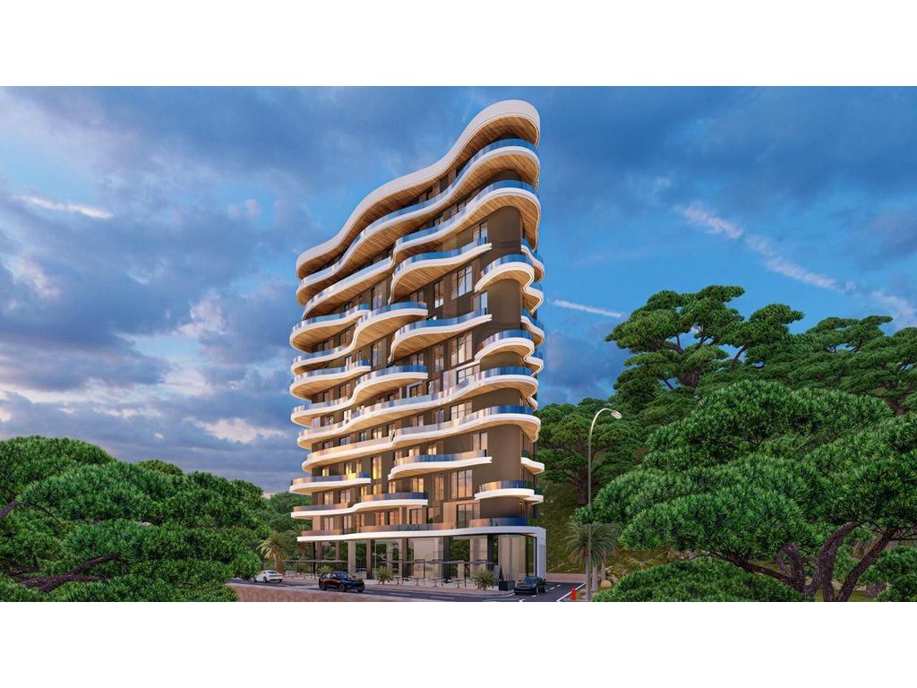 Shitet Apartament 1+1 në Ranë të Hedhun, The Wave Residence !