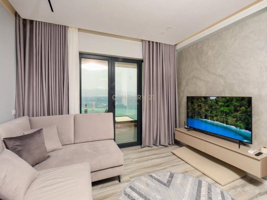“Apartament 1+1 për qira  me Pamje Deti në Rezidencë Elitare”