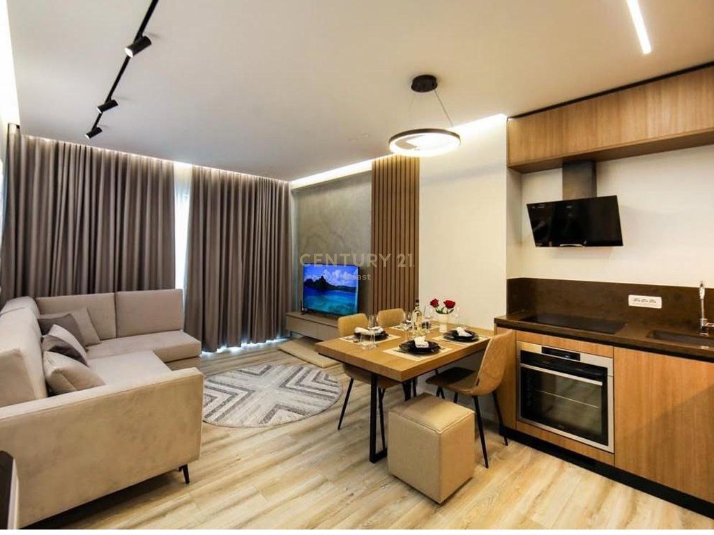 “Apartament 1+1 për qira  me Pamje Deti në Rezidencë Elitare”
