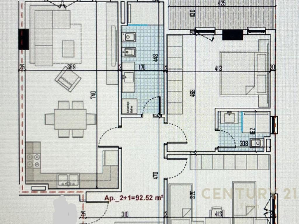 Shitet apartament 2+1+2, ne Rezidencen Ringside, Paskuqan!