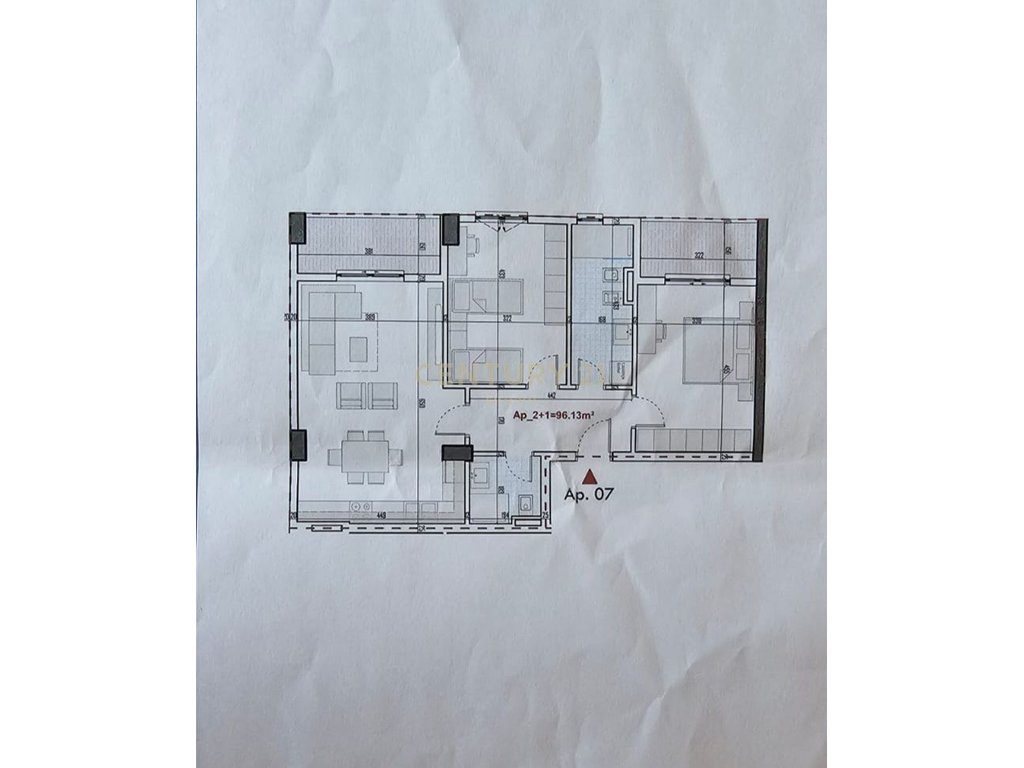 SHITET APARTAMENT 2+1+2 TE RINGSIDE RESIDENCES,  NE PASKUQAN !