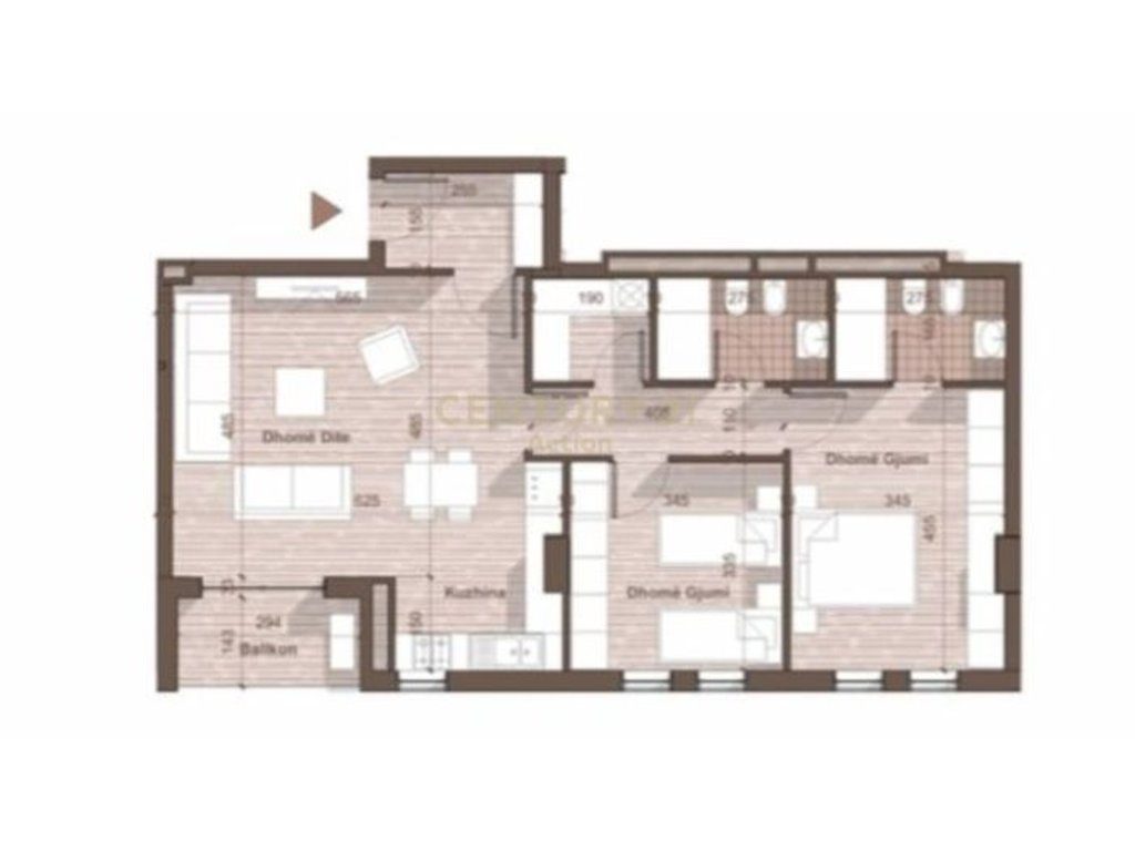 SHESIM APARTAMENT 3+1,UNIVERS CITY-QTU!
