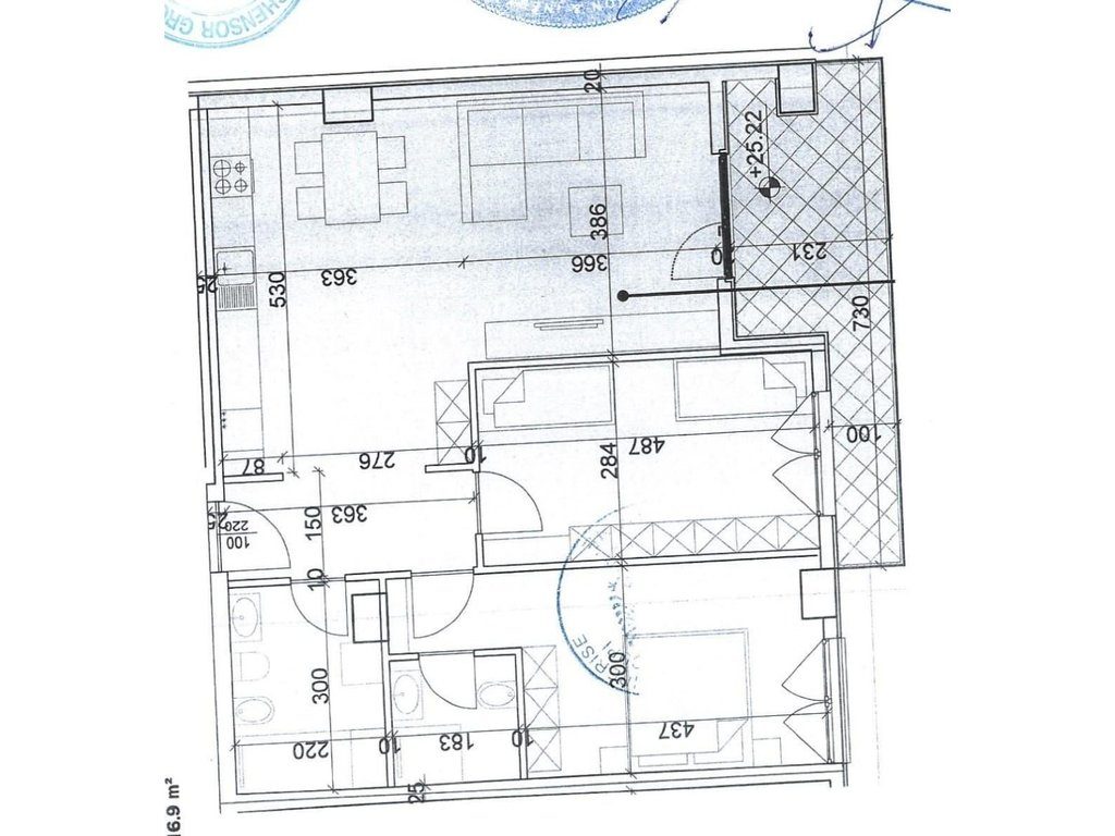 Shitet Apartament 2+1 te Kompleksi Aura ne Rr. Dritan Hoxha