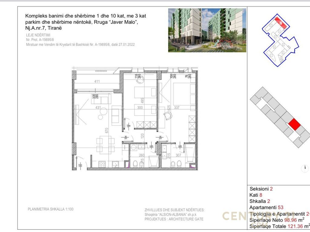 RIVERSIDE RESIDENCE SHESIM APARTAMENT 2+1+2 !