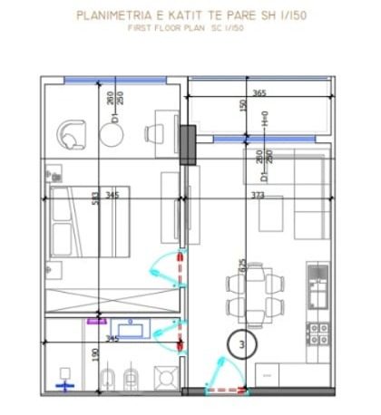 OKAZION - APARTAMENT 1+1 TE LIBURNA RESIDENCE!