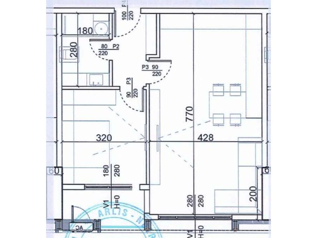 Shitet Apartament 1+1 te Rr. Kosovareve te United Tower Residence