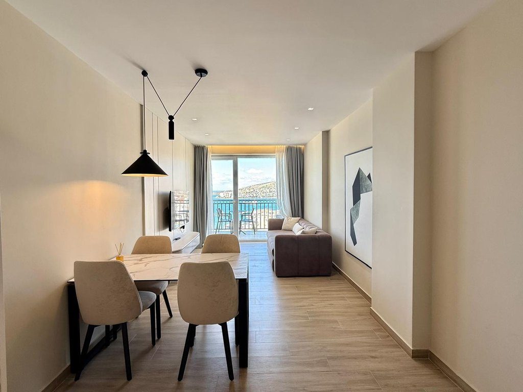 SHESIM APARTAMENT 1+1+ POST PARKIMI ME PAMJE NGA DETI.
