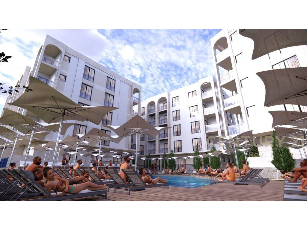 SHITET APARTAMENT 1+1 NE GOLEM TEK REZIDENCA " ORIENTAL !