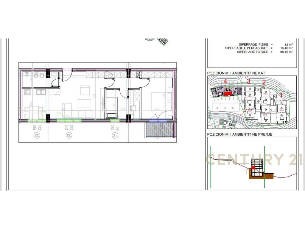 Shitet apartament 2+1+1 ne Rezidencen Kodra e Diellit 2!
